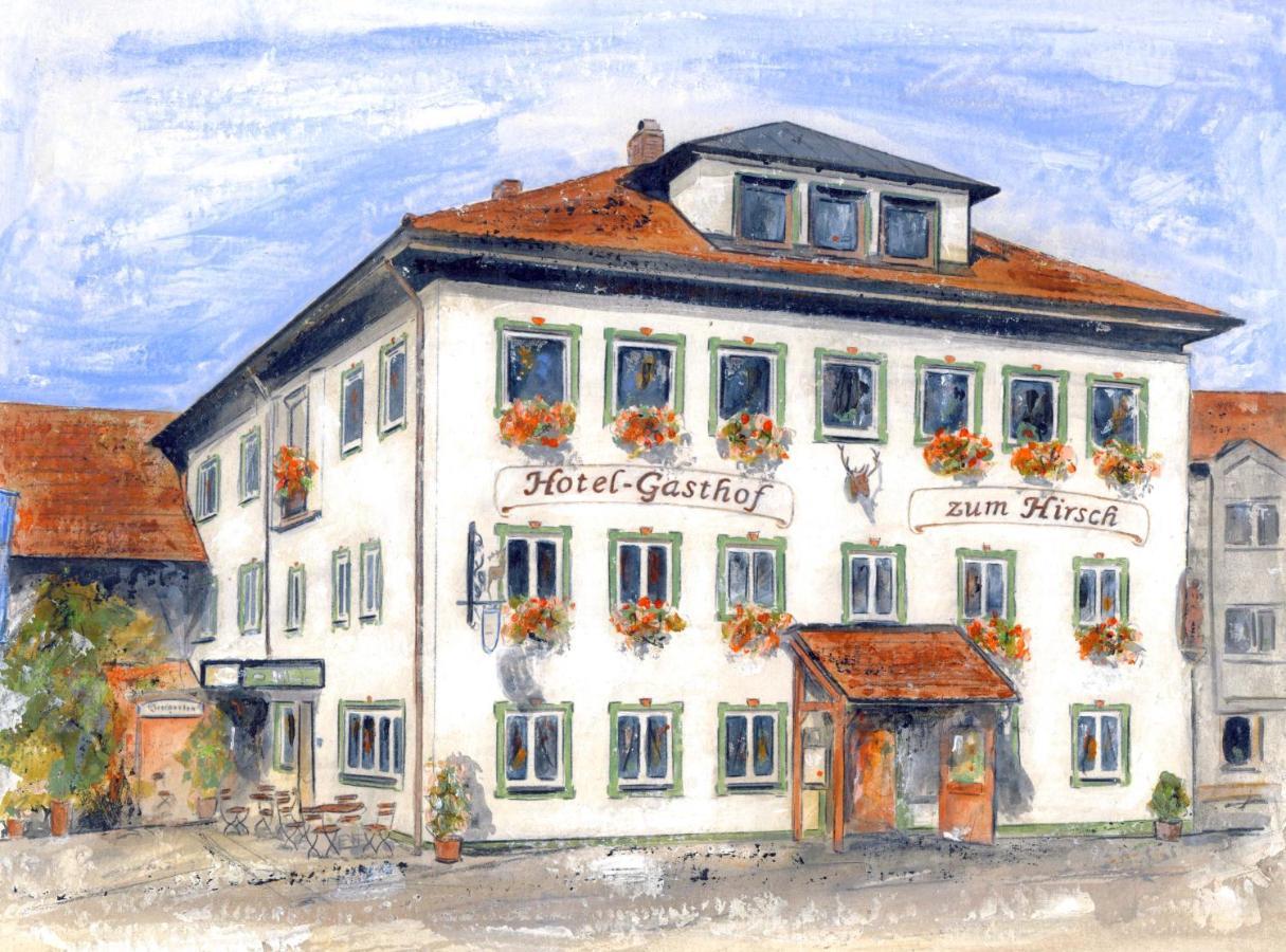 Blochums Gasthof Hirsch Марктобердорф Экстерьер фото